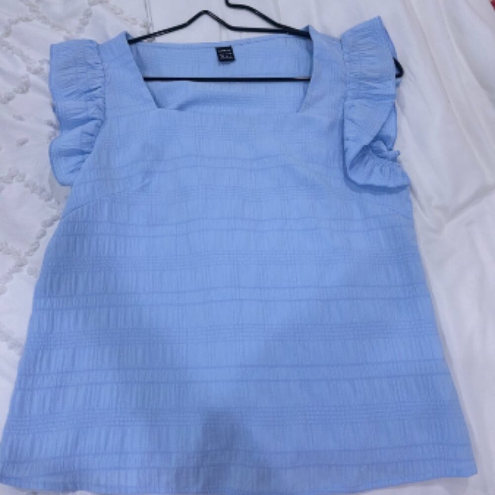 Baby Blue Blouse